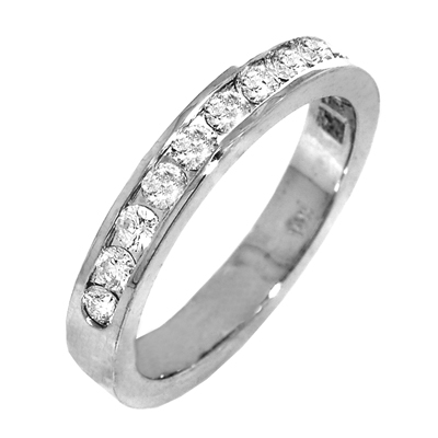 View 14K White  or  Yellow  Gold<BR>  Diamond Ring