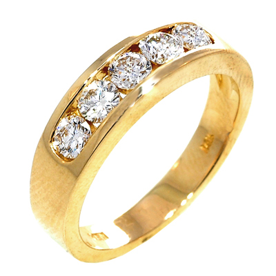 View 14K White  or  Yellow  Gold<BR>  Diamond Ring