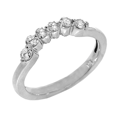 View 14K White  or  Yellow  Gold<BR>  Diamond Ring