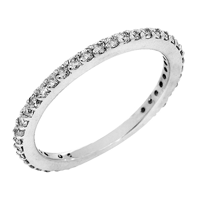 View 14K White  or  Yellow  Gold<BR>  Diamond Ring