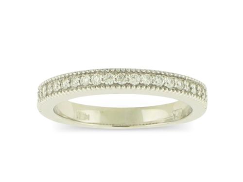 View 14K White  Gold<BR>  Diamond Ring