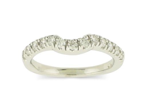 View 14K White  Gold<BR>  Diamond Ring