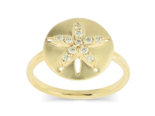 View 14K White  or  Yellow  Gold<BR>  Diamond Ring