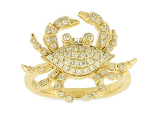 View 18K White  or 18k Yellow  Gold<BR>  Diamond Ring