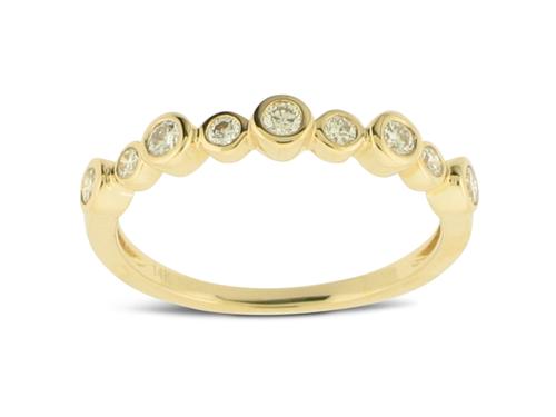 View 14K White  or  Yellow  Gold<BR>  Diamond Ring