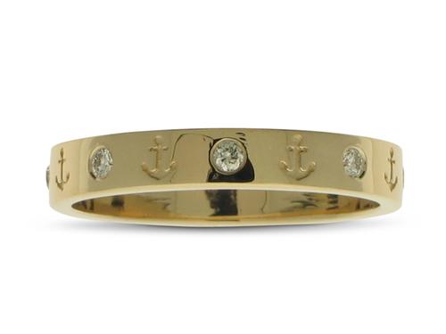 View 14K White  or  Yellow  Gold<BR>  Diamond Ring