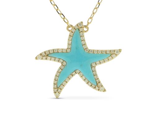 View 14K Yellow  Gold<BR>  Diamond Pendant