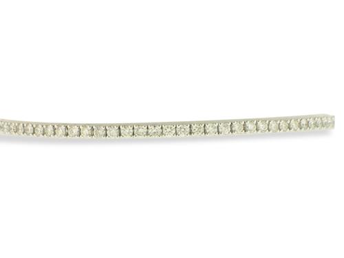 View 14K White  or  Yellow  Gold<BR>  Diamond Bracelet